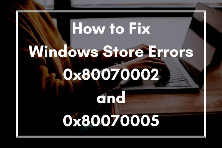 Tackle Windows Errors